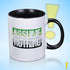 Assume Nothing Aromantic Aro Pride Flag Color Accent Mug